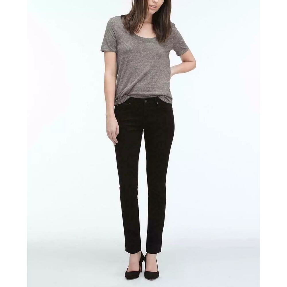 AG Adriano Goldschmied Black The Stilt Cigarette Skinny Leg Jean Size 29R